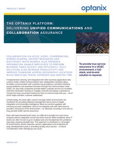 Unified Communications & Collaboration Product Brief